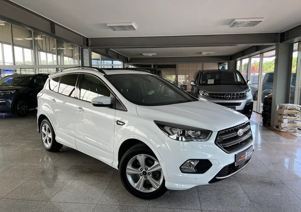 ford kuga Ford Kuga cena 88800 przebieg: 79000, rok produkcji 2018 z Tychy